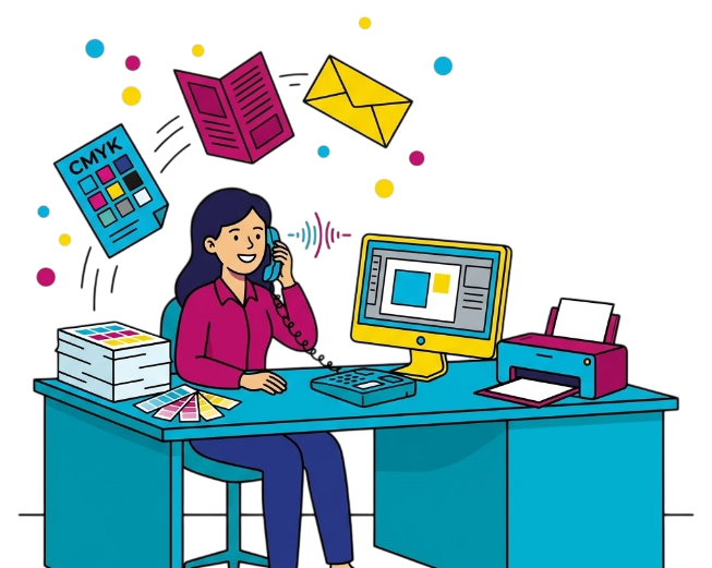 Klantenservice illustratie